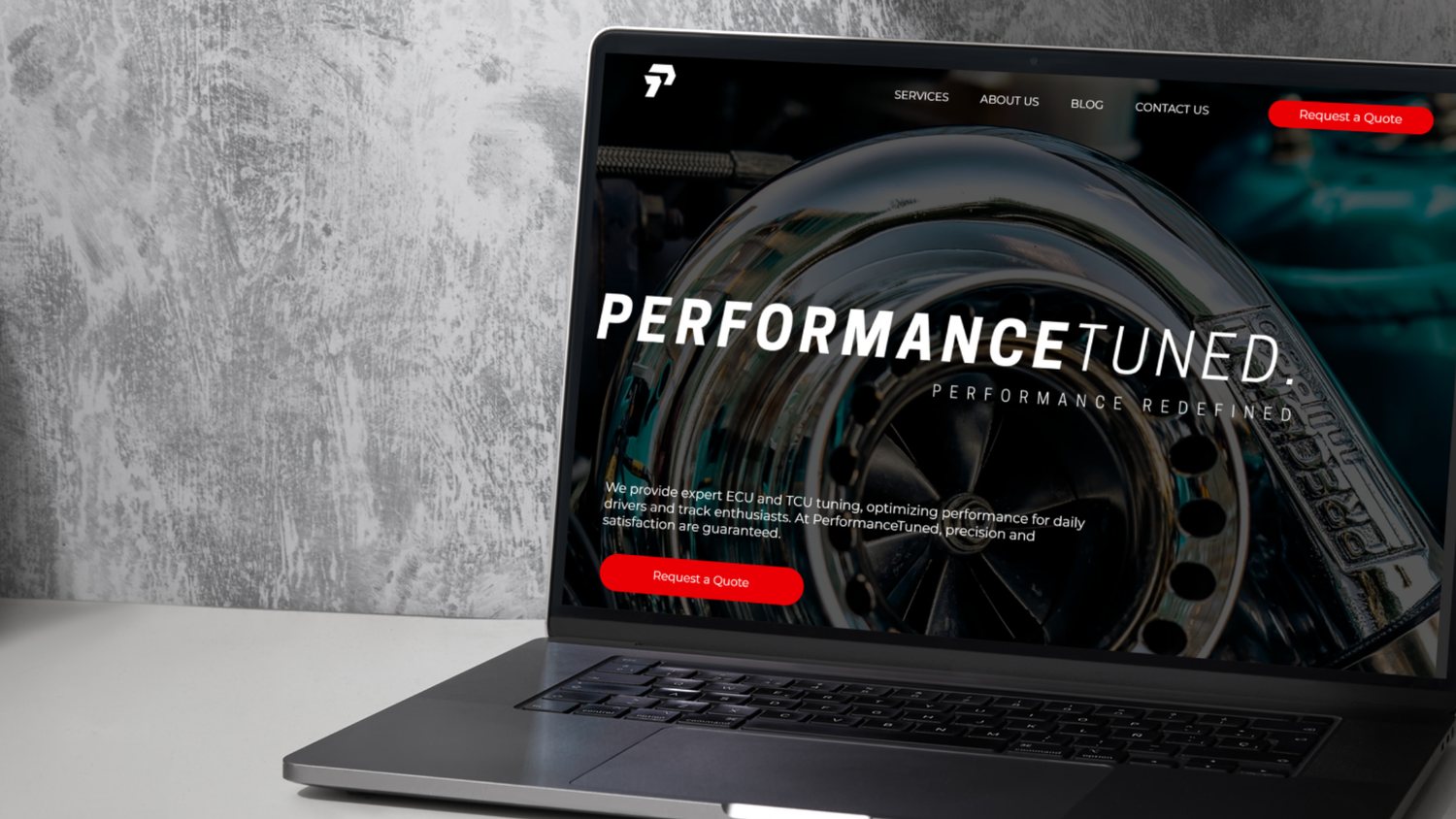 PerformanceTuned ECU tuning website by Digital Appearance Marketing